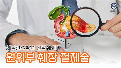 원위부 췌장 절제술 세브란스병원 간담췌외과 Youtube