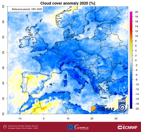 Average Cloud Cover Map