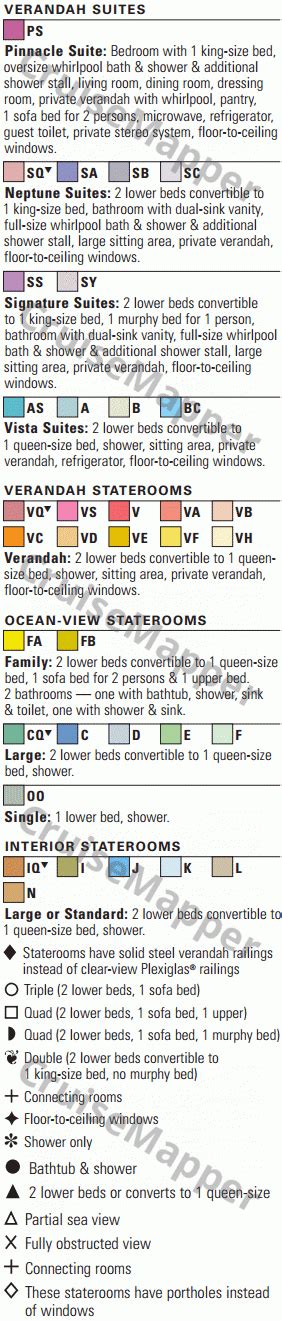 ms Rotterdam deck 5 plan | CruiseMapper