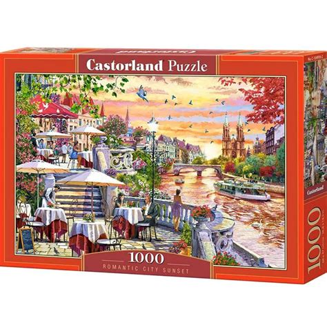 Comprar Puzzle Castorland Atardecer Rom Ntico De La Ciudad De