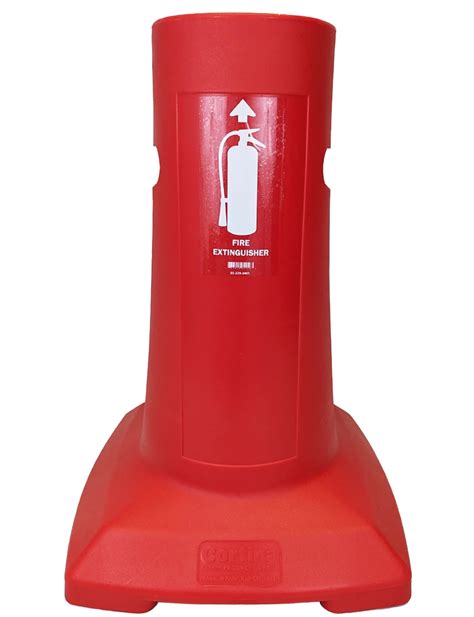 33 Tall Red Hdpe Plastic Osha Compliant Fire Extinguisher Stand