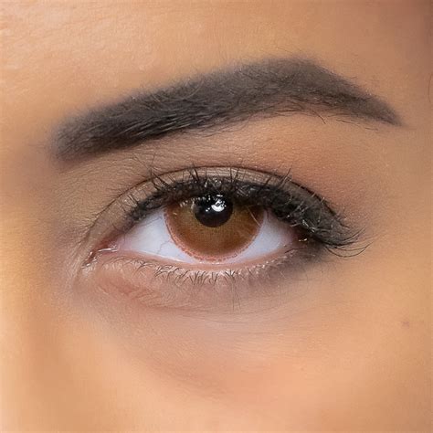 Brown Contact Lenses Natural Soft Brown My Color