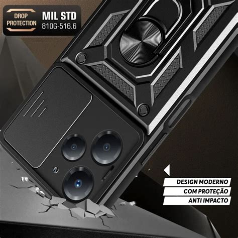 Capa Capinha Case Infinix Hot 40 Pro Protetora Resistente Militar Chroma Tech Loja Oficial