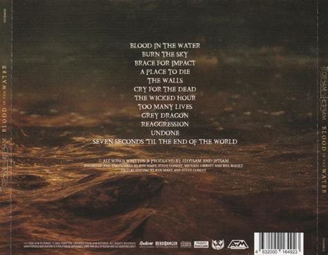 CD FLOTSAM AND JETSAM Blood In The Water 2021 NEW Aukro