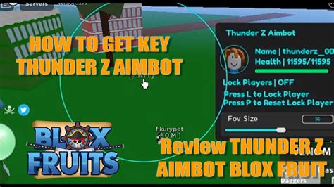 HOW TO GET KEY AIMBOT THUNDER Z BLOX FRUIT IN Script Pastebin 2022