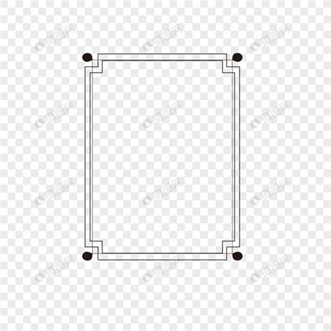古风线框元素素材下载 正版素材401116804 摄图网