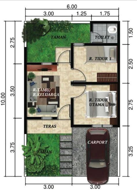 Contoh Rumah Elegan Sederhana Dan Murah Untuk Dibangun UnBrick ID