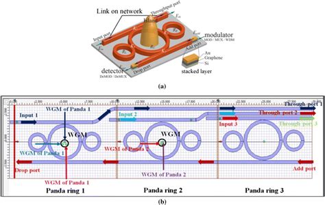 Schematic Of The Cross Connection In Terms Of Dwdm Where The