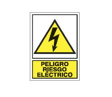 Señal De Peligro Riesgo Eléctrico Extinhouse Tienda Extintores Online