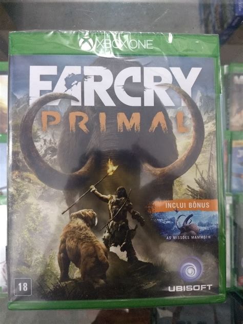 Far Cry Primal Xbox One Novo Lacrado Pronta Entrega Curitiba R 152