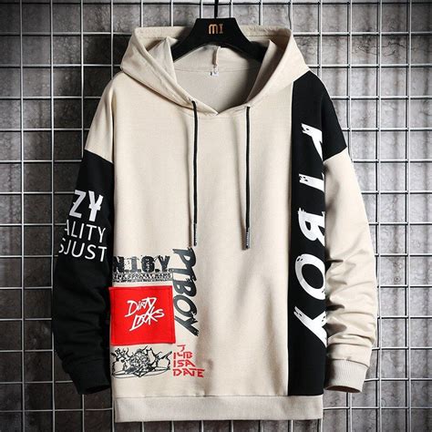 28 9us Mens Hoodies 2020 Spring Autumn Harajuku Japanese Style