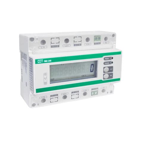 PMC 340 A DIN Rail Self Powered Three Phase Multifunction Smart Meter