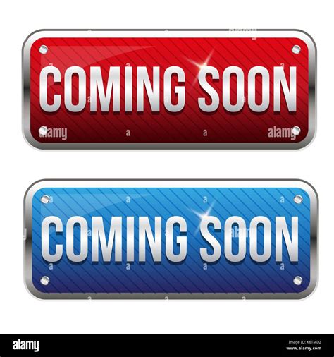 Coming Soon Button Vector Stock Vector Image And Art Alamy