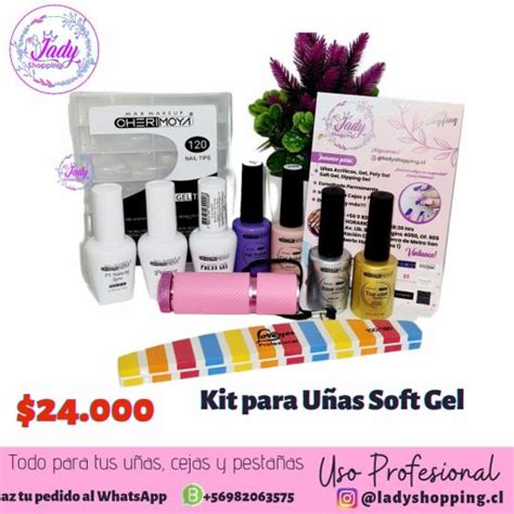 Kit Para Soft Gel Ksg Lady Shopping Todo En Insumos De U As