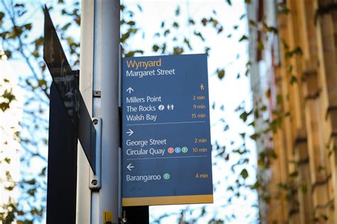 Wayfinding And Signage In Sydney City Of Sydney