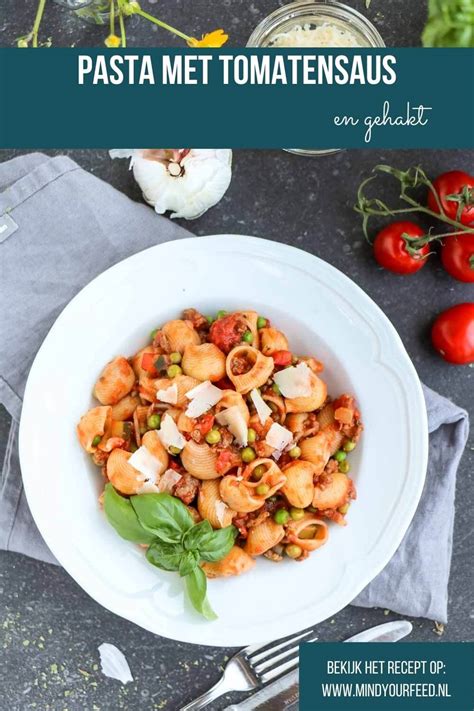 Pasta Met Tomatensaus En Gehakt Mind Your Feed