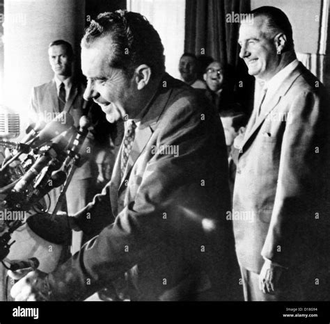 Richard Nixon With His Vice Presidential Pick Spiro Agnew Nixon Told