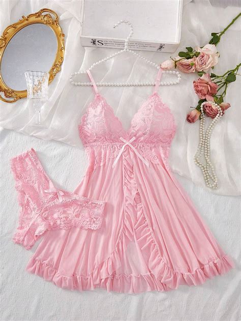 Pcs Set Women Sexy Lace Lingerie Sleepwear Set For Homewear For Sale Australia New Collection