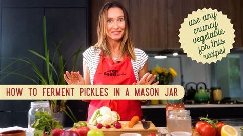 How To Ferment Pickles In A Mason Jar YouTube