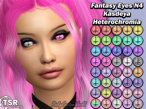 The Sims Resource Fantasy Eyes N4 Kasdeya Heterochromia