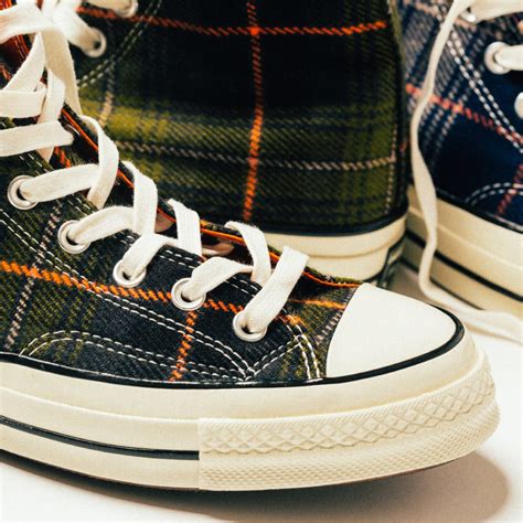 Converse Chuck Taylor All Star 70 Hi Plaid Available Now Nice Kicks