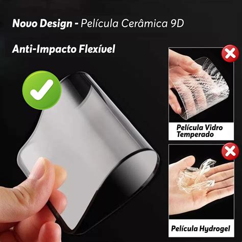 Pel Cula D Cer Mica P Samsung Galaxy S Fe Protetora Anti Impacto