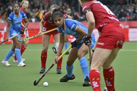 Indian Womens Hockey Team Loses 1 2 To Belgium In FIH Pro League 2023