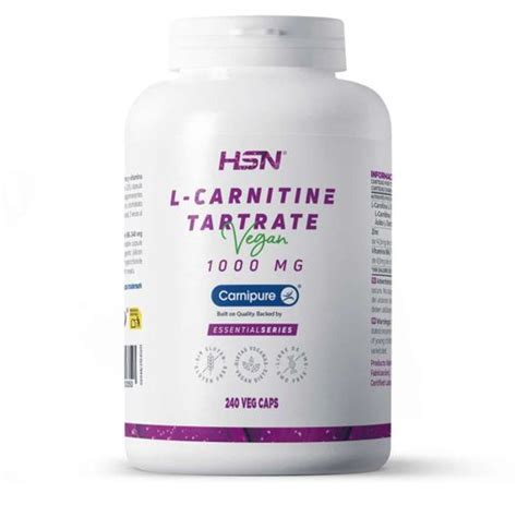 L Carnitina L Tartrato Carnipure De Hsn C Psulas Vegetales