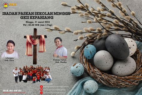 Ibadah Paskah Sekolah Minggu Gkii Kepahiang Maret Gkii Kepahiang