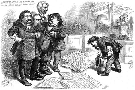 Thomas Nast Political Cartoons Circa Civil War