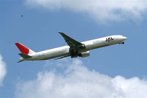 日本航空 太陽のアーク塗装 B777 346er Ja733j 成田空港 2011年4月24日