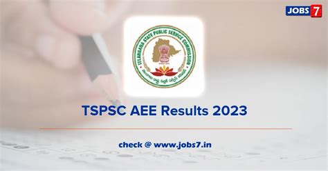 Tspsc Aee Results 2023 Out Check Cut Off And Merit List