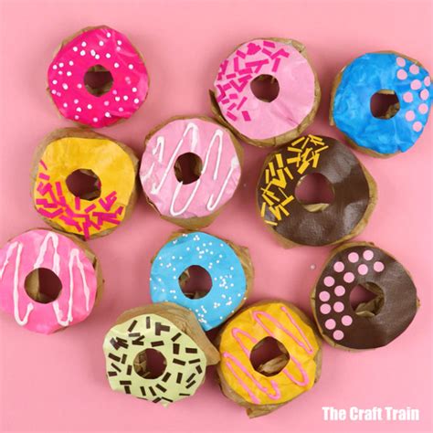 Paper Donut Craft The Craft Train