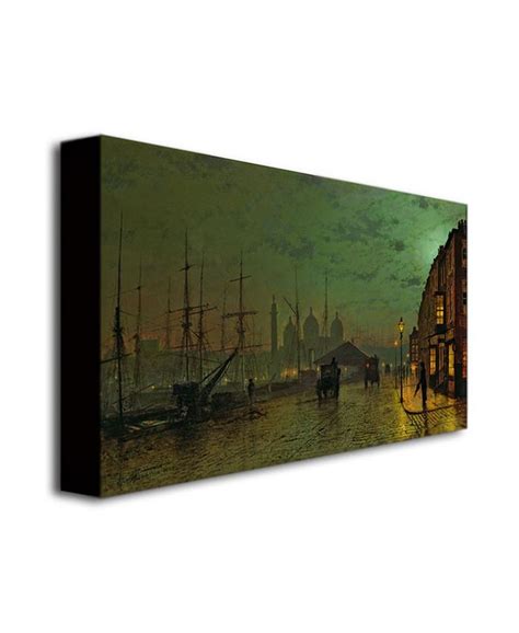 Trademark Global John Atkinson Grimshaw Princes Dock Hull 1882