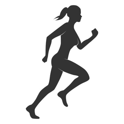 Woman Running Svg 209 File Svg Png Dxf Eps Free