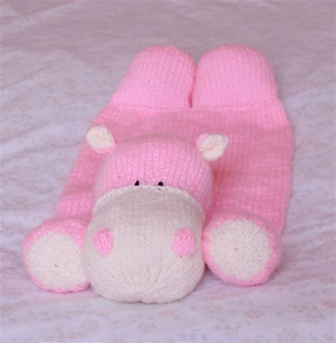 Ravelry Hippo Pyjama Case Pattern By Knitting By Post