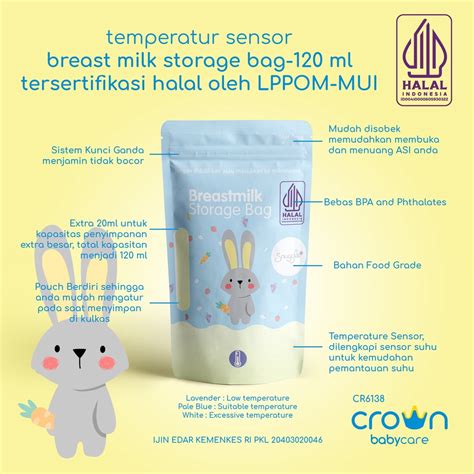 Jual Crown Kantong Asi Steril Ml Isi Pcs Pouch Box