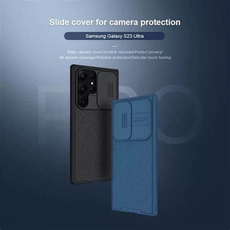 Capa Case Anti Impacto Nillkin Camshield P Galaxy S23 Ultra R 96 Em