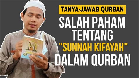 ARTI SUNNAH KIFAYAH DALAM QURBAN Buya Yahya YouTube