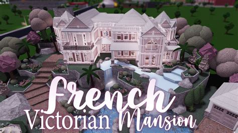 Roblox Bloxburg French Victorian Mansion House Build Youtube