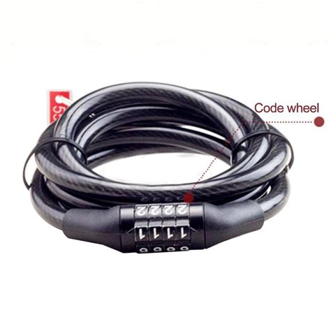 Fietsslot Code Combinatie Lock Bike Veiligheidsslo Grandado