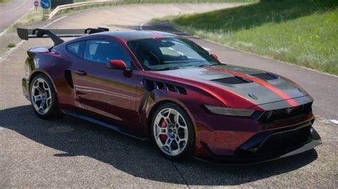 Revelado El Ford Mustang Gtd Dominando Le Mans Y Rompiendo