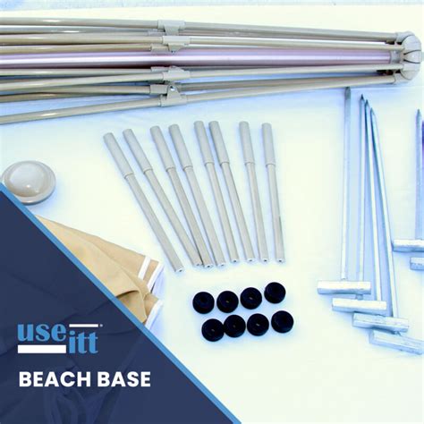 Useitt Best Beach Umbrella For Wind 9’ Beach Ballfield Bleachers Umbrella System