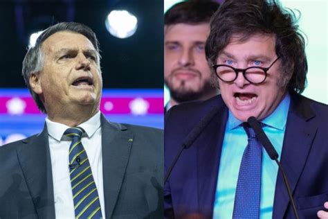 Bolsonaro se reúne con Javier Milei La Tercera