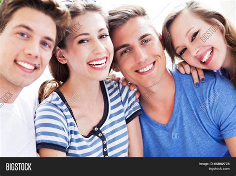 Young People Smiling Image And Photo Free Trial Bigstock