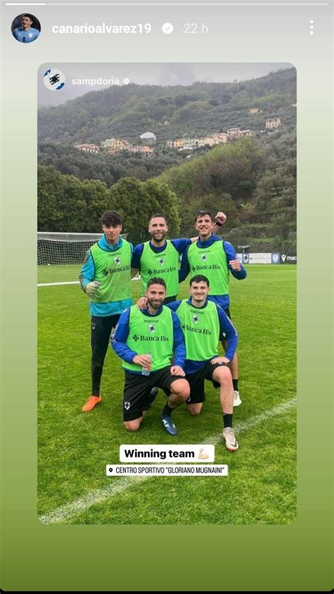 Sampdoria Ecco La Squadra Vincente Nella Partitella D Allenamento