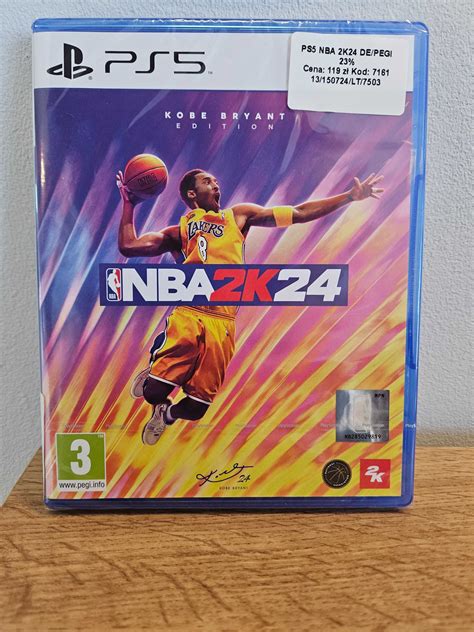 Nba 2k24 Ps5 Depegi Nowa PŁyta As Game And Gsm 7161 Wrocław Psie Pole • Olxpl