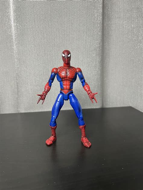 Toybiz Toy Biz Marvel Legends Spider Man Super Poseable Spiderman