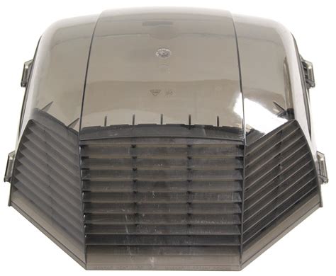 Maxxair Ii Rv And Trailer Roof Vent Cover 22 3 4 X 18 1 2 X 9 3 8 Smoke Maxxair Rv Vents