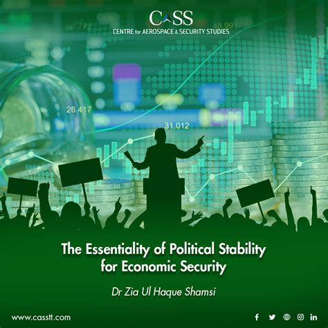 The Essentiality Of Political Stability For Economic Security Cass